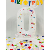Balon Din Folie Metalizata, Figurina Cifra, Tema Aniversare 81 Cm, Ambalaj Individual, Pai Inclus, Umflare Cu Aer Sau Heliu - vivimall.ro