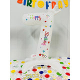 Balon Din Folie Metalizata, Figurina Cifra, Tema Aniversare 81 Cm, Ambalaj Individual, Pai Inclus, Umflare Cu Aer Sau Heliu - vivimall.ro
