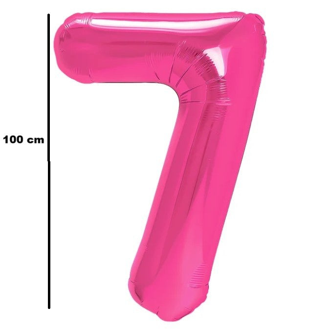 Balon Din Folie Metalizata, Figurina Cifra, Tema Aniversare 100 Cm, Ambalaj Individual, Pai Inclus, Umflare Cu Aer Sau Heliu - vivimall.ro