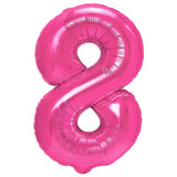 Balon Din Folie Metalizata, Figurina Cifra, Tema Aniversare 100 Cm, Ambalaj Individual, Pai Inclus, Umflare Cu Aer Sau Heliu - vivimall.ro