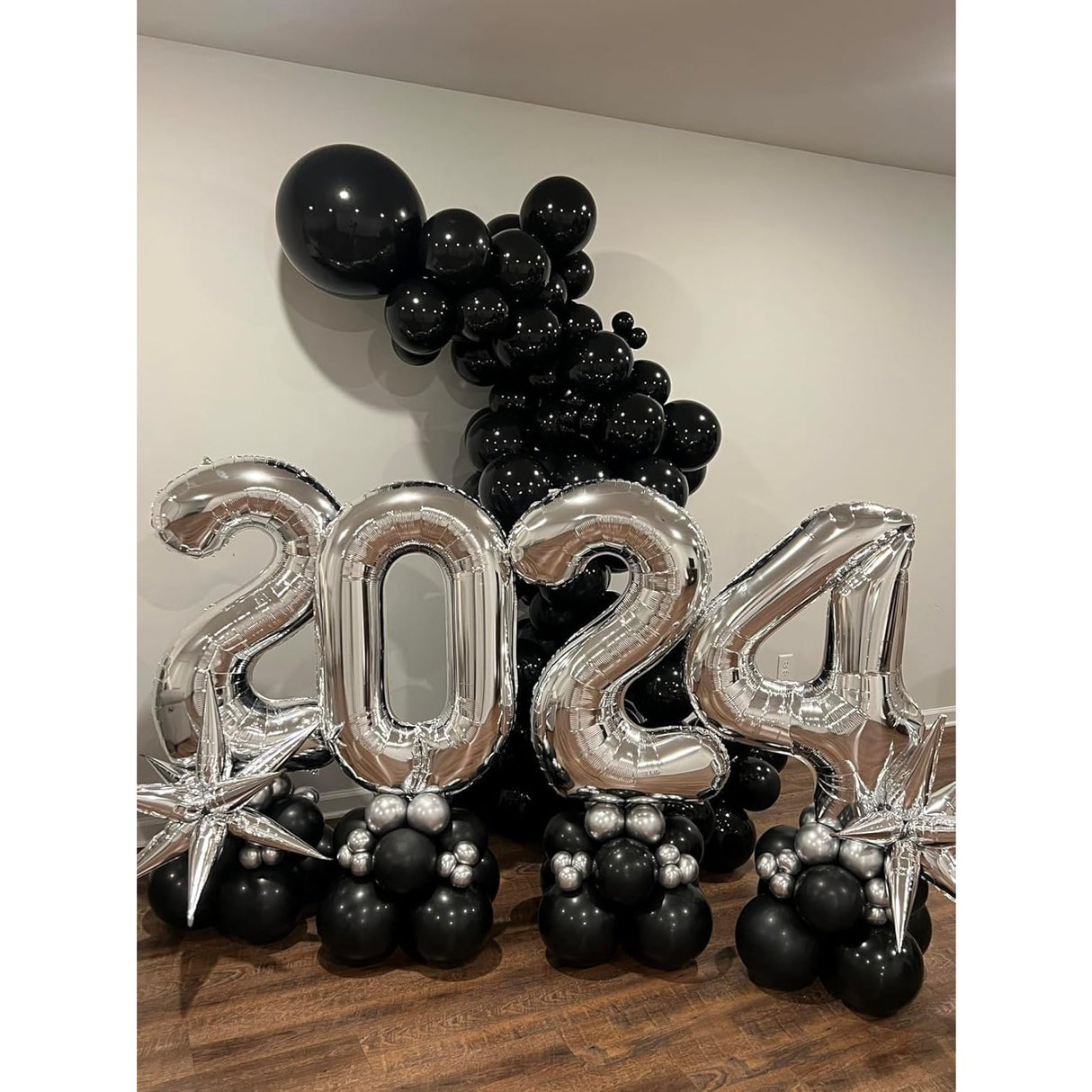 Balon Din Folie Metalizata, Figurina Cifra, Tema Aniversare 40 Cm, Ambalaj Individual, Pai Inclus, Umflare Cu Aer Sau Heliu, Cifra 4 - vivimall.ro