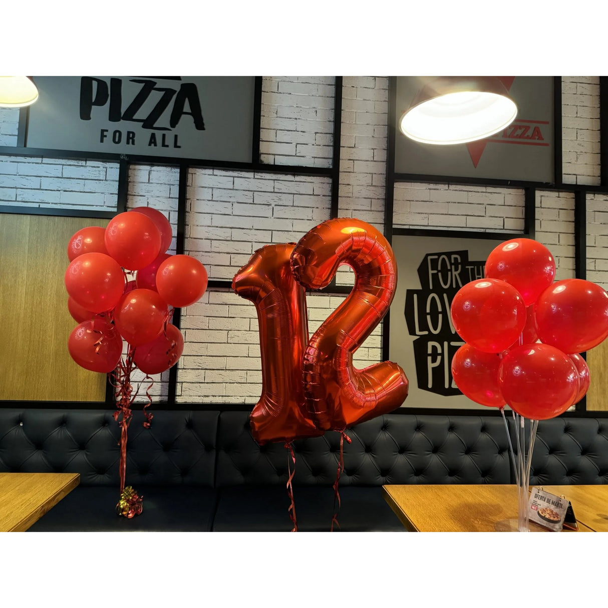 Balon Din Folie Metalizata, Figurina Cifra, Tema Aniversare 80 Cm, Ambalaj Individual, Pai Inclus, Umflare Cu Aer Sau Heliu, Cifra 2