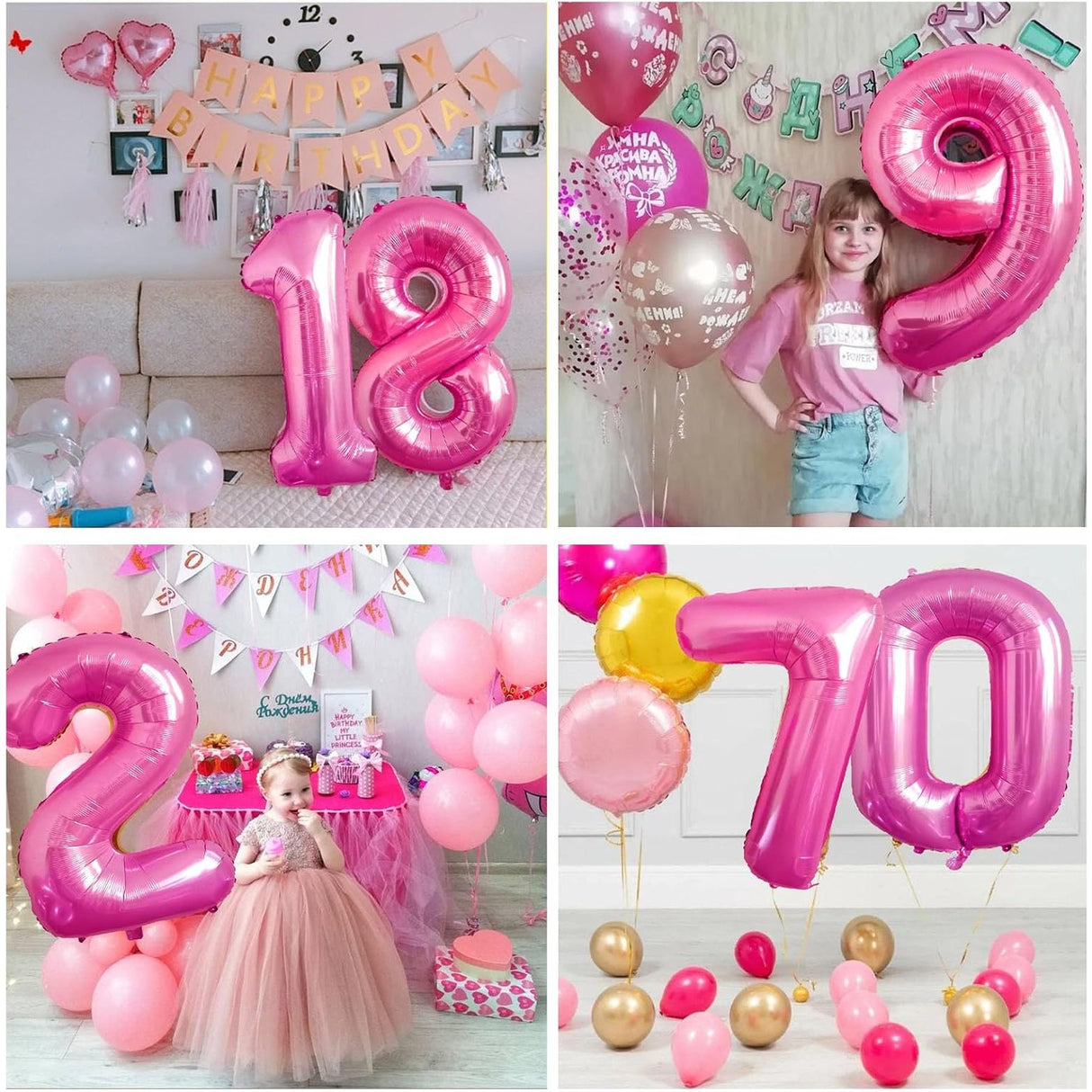 Balon Din Folie Metalizata, Figurina Cifra, Tema Aniversare 80 Cm, Ambalaj Individual, Pai Inclus, Umflare Cu Aer Sau Heliu, Cifra 1