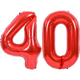 Balon Din Folie Metalizata, Figurina Cifra, Tema Aniversare 80 Cm, Ambalaj Individual, Pai Inclus, Umflare Cu Aer Sau Heliu, Cifra 4
