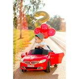 Balon Din Folie Metalizata, Figurina Cifra, Tema Aniversare 80 Cm, Ambalaj Individual, Pai Inclus, Umflare Cu Aer Sau Heliu, Cifra 2