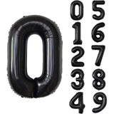 Balon Din Folie Metalizata, Figurina Cifra, Tema Aniversare 80 Cm, Ambalaj Individual, Pai Inclus, Umflare Cu Aer Sau Heliu, Cifra 0 - vivimall.ro