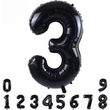 Balon Din Folie Metalizata, Figurina Cifra, Tema Aniversare 80 Cm, Ambalaj Individual, Pai Inclus, Umflare Cu Aer Sau Heliu, Cifra 3 - vivimall.ro