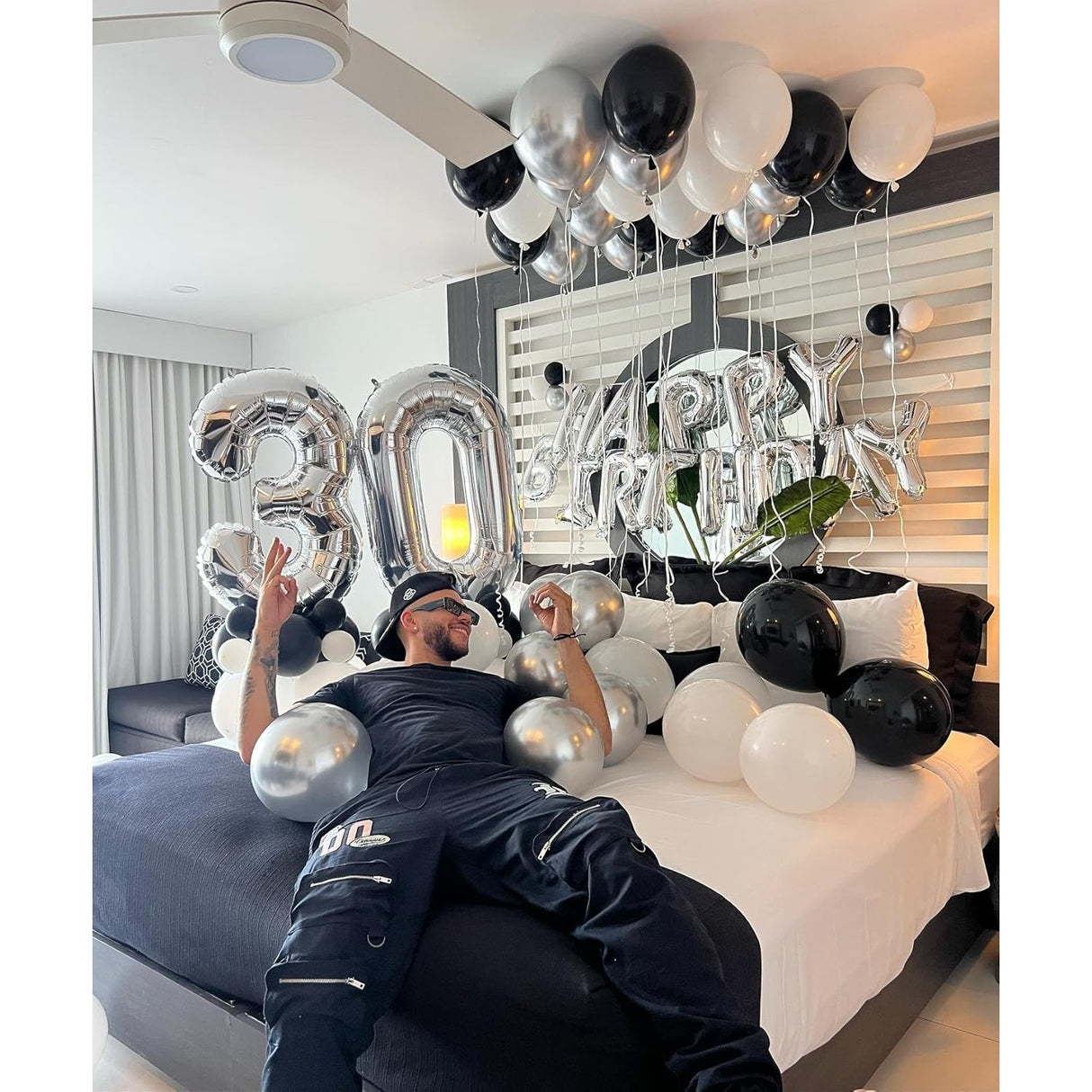 Balon Din Folie Metalizata, Figurina Cifra, Tema Aniversare 40 Cm, Ambalaj Individual, Pai Inclus, Umflare Cu Aer Sau Heliu, Cifra 0 - vivimall.ro