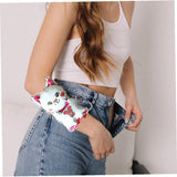 Balon din Folie Metalizata, Vivimall, Figurine Animalute, Tip Bratara, Model Pisica, 13 x 35 cm, Ambalaj Individual, Pai Inclus, Umflare cu Aer sau Heliu, Alb - vivimall.ro