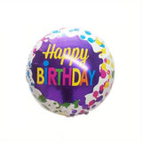 Set 3 Baloane Din Folie Metalizata Rotund | ColorFly - vivimall.ro