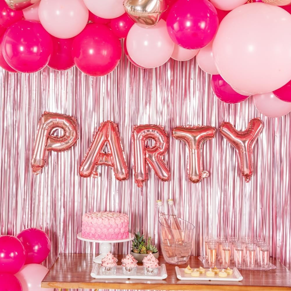 Balon Folie Metalizata Litera A, Vivimall, 40 cm, Umflati cu Heliu sau Aer, Ambalaj Individual, Pai inclus, Rose Gold - vivimall.ro