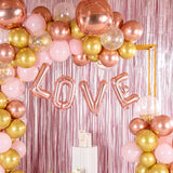 Balon Folie Metalizata Litera L, 40 Cm, Umflati Cu Heliu Sau Aer, Ambalaj Individual, Pai Inclus, Rose Gold - vivimall.ro