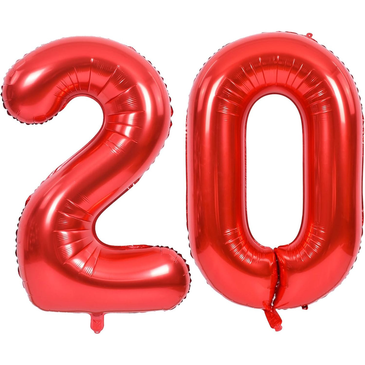 Balon Din Folie Metalizata, Figurina Cifra, Tema Aniversare 40 Cm, Ambalaj Individual, Pai Inclus, Umflare Cu Aer Sau Heliu, Cifra 2