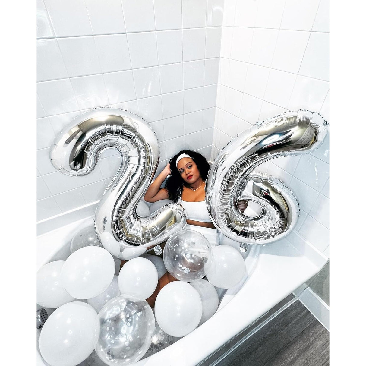 Balon Din Folie Metalizata, Figurina Cifra, Tema Aniversare 80 Cm, Ambalaj Individual, Pai Inclus, Umflare Cu Aer Sau Heliu, Cifra 6 - vivimall.ro