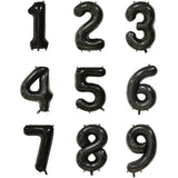 Balon Din Folie Metalizata, Figurina Cifra, Tema Aniversare 80 Cm, Ambalaj Individual, Pai Inclus, Umflare Cu Aer Sau Heliu, Cifra 4 - vivimall.ro