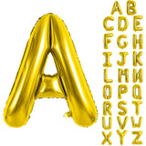 Balon Folie Metalizata Litera A, 80 Cm, Umflati Cu Heliu Sau Aer, Ambalaj Individual, Pai Inclus - vivimall.ro