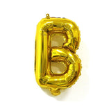 Balon Folie Metalizata Litera B, 80 Cm, Umflati Cu Heliu Sau Aer, Ambalaj Individual, Pai Inclus - vivimall.ro