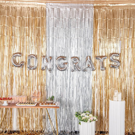 Balon Folie Metalizata Litera C, Vivimall, 80 cm, Umflati cu Heliu sau Aer, Ambalaj Individual, Pai inclus, Argintiu - vivimall.ro