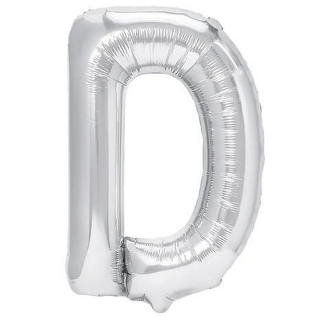 Balon Folie Metalizata Litera D, 80 Cm, Umflati Cu Heliu Sau Aer, Ambalaj Individual, Pai Inclus - vivimall.ro