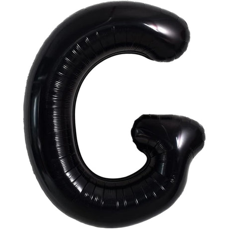 Balon Folie Metalizata Litera G, 40 Cm, Umflati Cu Heliu Sau Aer, Ambalaj Individual, Pai Inclus - vivimall.ro