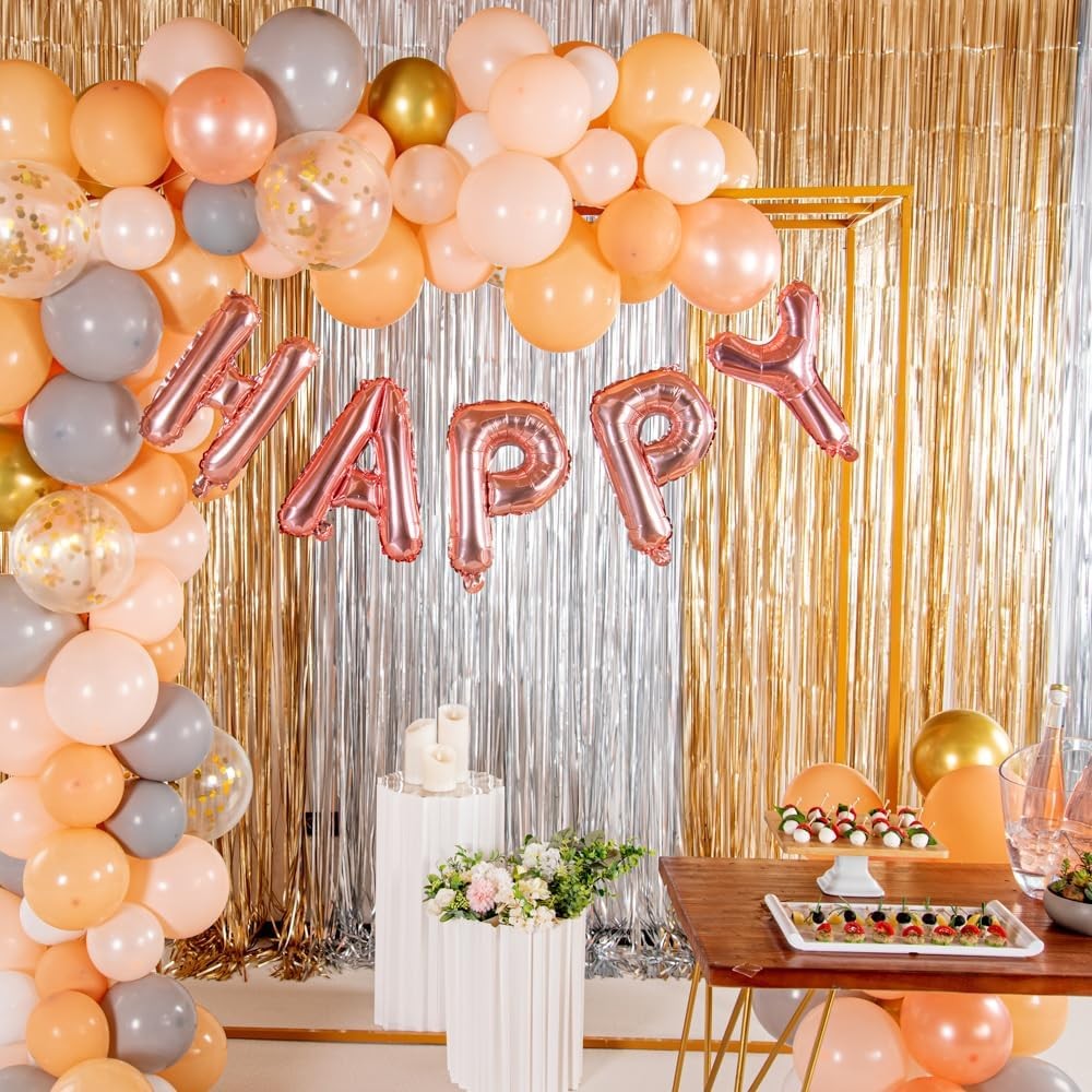 Balon Folie Metalizata Litera H, 40 Cm, Umflati Cu Heliu Sau Aer, Ambalaj Individual, Pai Inclus, Rose Gold - vivimall.ro