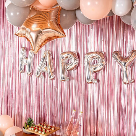 Balon Folie Metalizata Litera H, Vivimall, 80 cm, Umflati cu Heliu sau Aer, Ambalaj Individual, Pai inclus, Argintiu - vivimall.ro