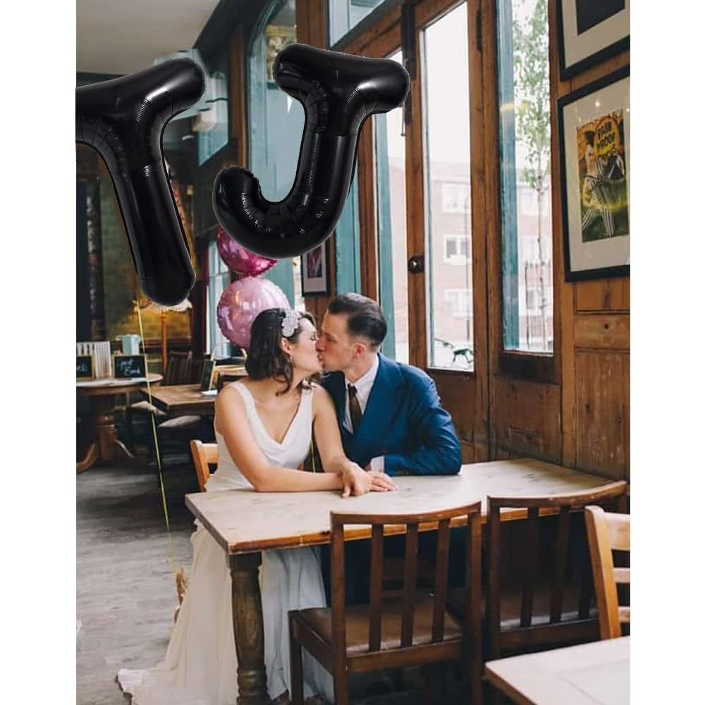 Balon Folie Metalizata Litera J, 40 Cm, Umflati Cu Heliu Sau Aer, Ambalaj Individual, Pai Inclus - vivimall.ro