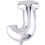 Balon Folie Metalizata Litera J, 40 Cm, Umflati Cu Heliu Sau Aer, Ambalaj Individual, Pai Inclus - vivimall.ro