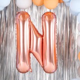 Balon Folie Metalizata Litera N, 80 Cm, Umflati Cu Heliu Sau Aer, Ambalaj Individual, Pai Inclus, Rose Gold - vivimall.ro