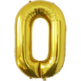Balon Folie Metalizata Litera O, 80 Cm, Umflati Cu Heliu Sau Aer, Ambalaj Individual, Pai Inclus - vivimall.ro