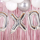 Balon Folie Metalizata Litera X, 40 Cm, Umflati Cu Heliu Sau Aer, Ambalaj Individual, Pai Inclus - vivimall.ro