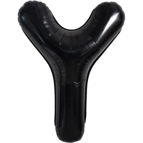 Balon Folie Metalizata Litera Y, 40 Cm, Umflati Cu Heliu Sau Aer, Ambalaj Individual, Pai Inclus - vivimall.ro