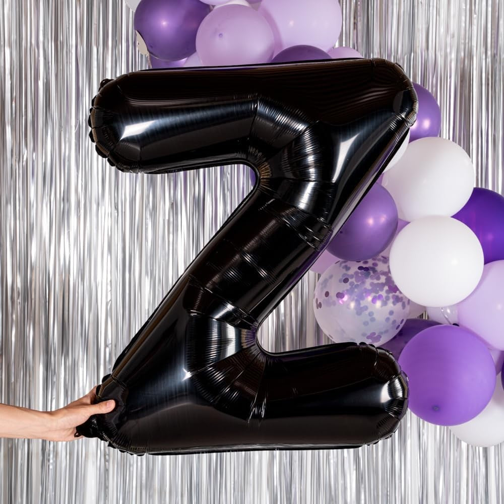 Balon Folie Metalizata Litera Z, 40 Cm, Umflati Cu Heliu Sau Aer, Ambalaj Individual, Pai Inclus - vivimall.ro
