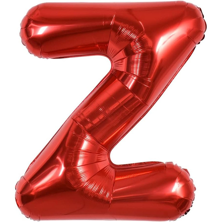 Balon Folie Metalizata Litera Z, 40 Cm, Umflati Cu Heliu Sau Aer, Ambalaj Individual, Pai Inclus - vivimall.ro