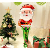 Balon Mos Craciun, Flippy, din Folie de Aluminiu, de Mana, Tema Craciun, 27 x 80 cm, Multicolor - vivimall.ro