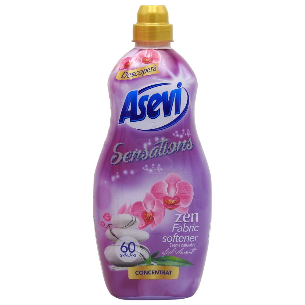 Balsam pentru Rufe, Asevi, 1.44 L Concentrat Zen 60 spalari