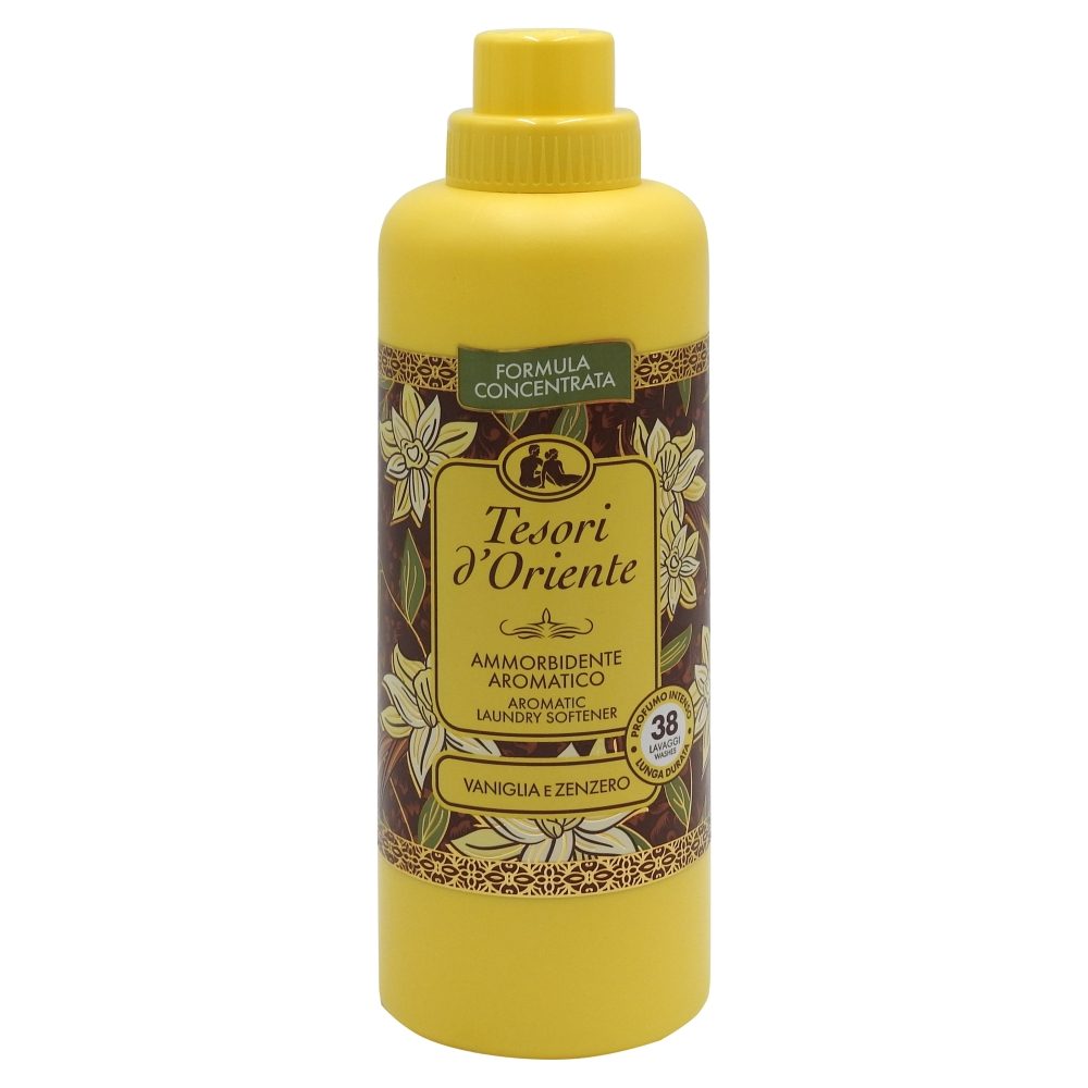 Balsam de rufe Tesori d'Oriente Vaniglia e Zenzero, flacon 760 ml, 38 spălări, vedere frontală