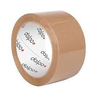 Banda Adeziva, Low Noise, 50mmx66m, Maro , 36 role/cutie - vivimall.ro