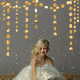 Banner Cu Cerculete Tip Franjuri | SparkleDecor - vivimall.ro