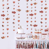Banner Cu Inimioar Cu Sclipici Tip Franjur | PartyGlam - vivimall.ro