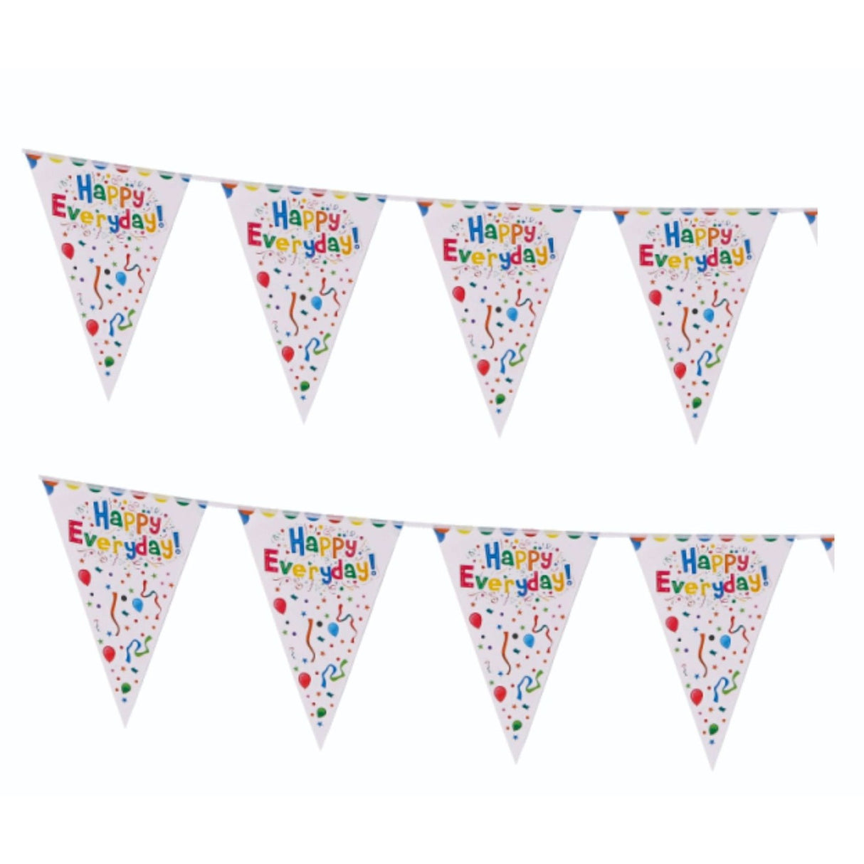 Banner Happy Birthday, Vivimall, Stegulete, 33 x 24 cm, Model Happy Everyday, Multicolor - vivimall.ro