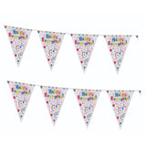 Banner Happy Birthday, Vivimall, Stegulete, 33 x 24 cm, Model Happy Everyday, Multicolor - vivimall.ro