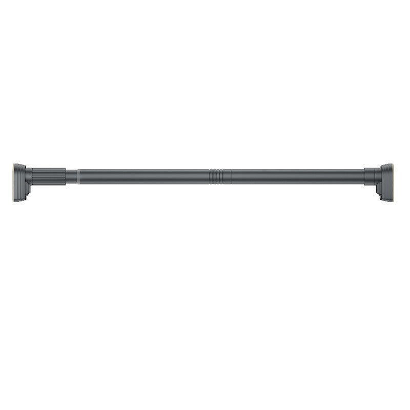 Bara Telescopica Multifunctionala, Vivimall, din Otel Inoxidabil si ABS, Utilizare Universala, Extensie 185 - 205 cm, Fara Perforare Perete, Gri - vivimall.ro