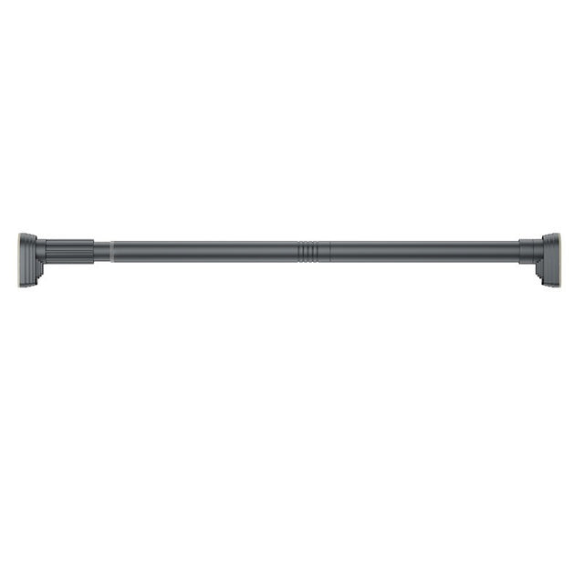 Bara Telescopica Multifunctionala, Vivimall, din Otel Inoxidabil si ABS, Utilizare Universala, Extensie 185 - 205 cm, Fara Perforare Perete, Gri - vivimall.ro