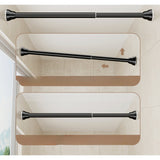 Bara Telescopica Multifunctionala,  din Otel Inoxidabil, Utilizare Universala, Retractabila 107 - 195 cm, Fara Perforare Perete - vivimall.ro