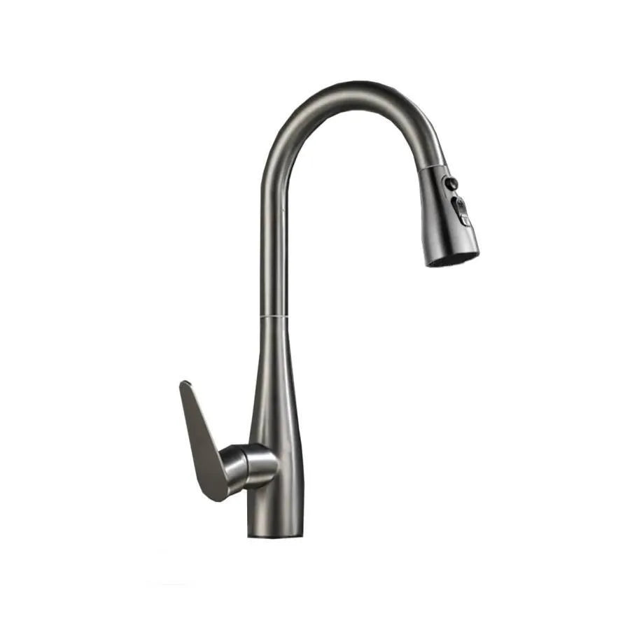 Baterie Bucătărie Duș Extractibil Inox ZY1009 | ZYHome - vivimall.ro
