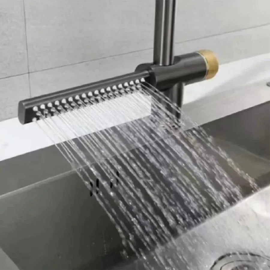 Baterie Bucătărie Duș Extractibil Inox Gri YB1500N | YBHome - vivimall.ro