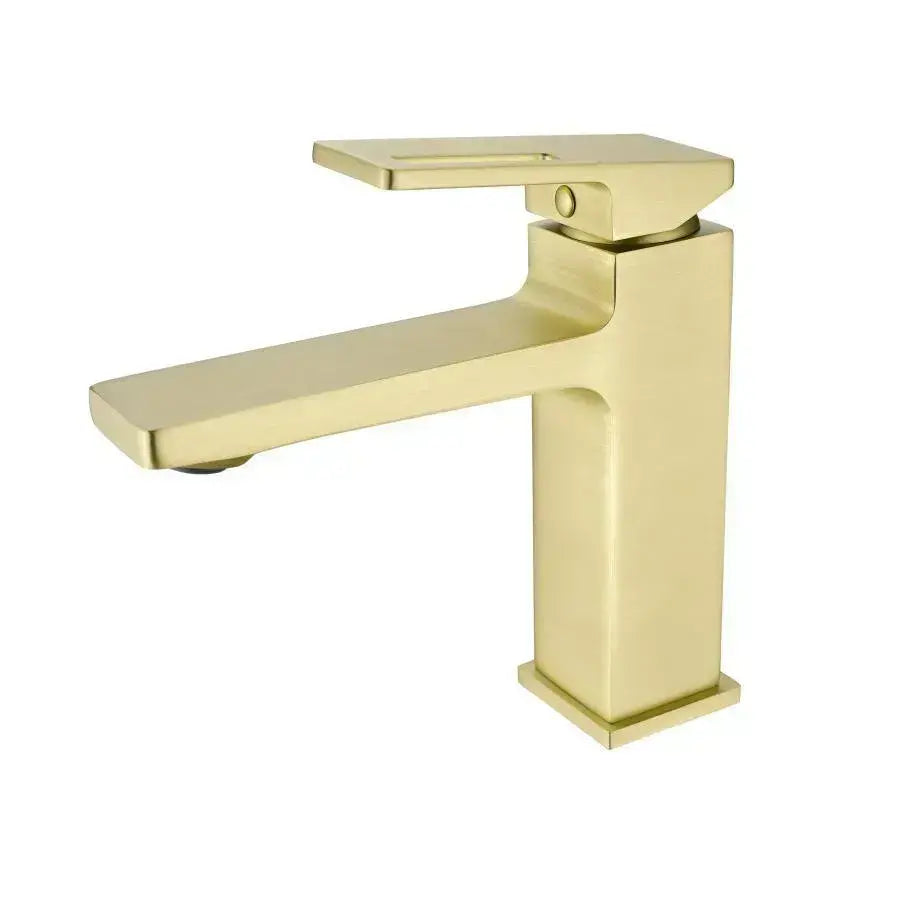 Baterie Lavoar Monocomanda Cartus Ceramic Alama Sanitara Satin Racorduri Si Kit Fixare Incluse 9807D - vivimall.ro