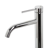 Baterie Lavoar Monocomanda Inalta Cartus Ceramic Alama Sanitara Crom Lucios Racorduri Si Kit Fixare Incluse 7527 - vivimall.ro