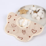 Baveta Tip Floare Din Bumbac Crem | BabyBloom 2 - vivimall.ro